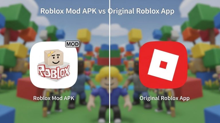 Roblox Mod APK vs original Roblox App